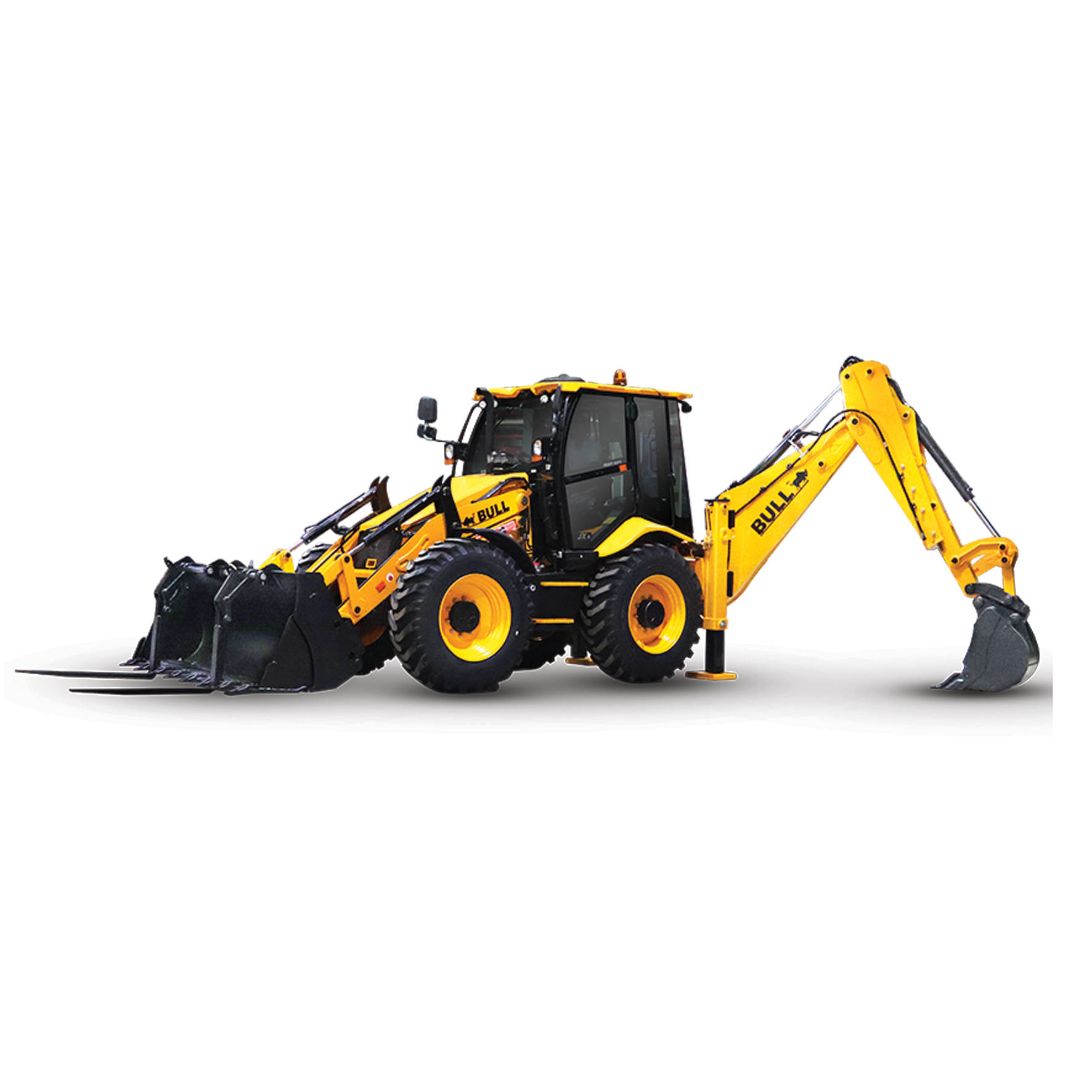 BULL HD 76 / HD 96 / HD 100 TLB (Tractor-Loader-Backhoe)